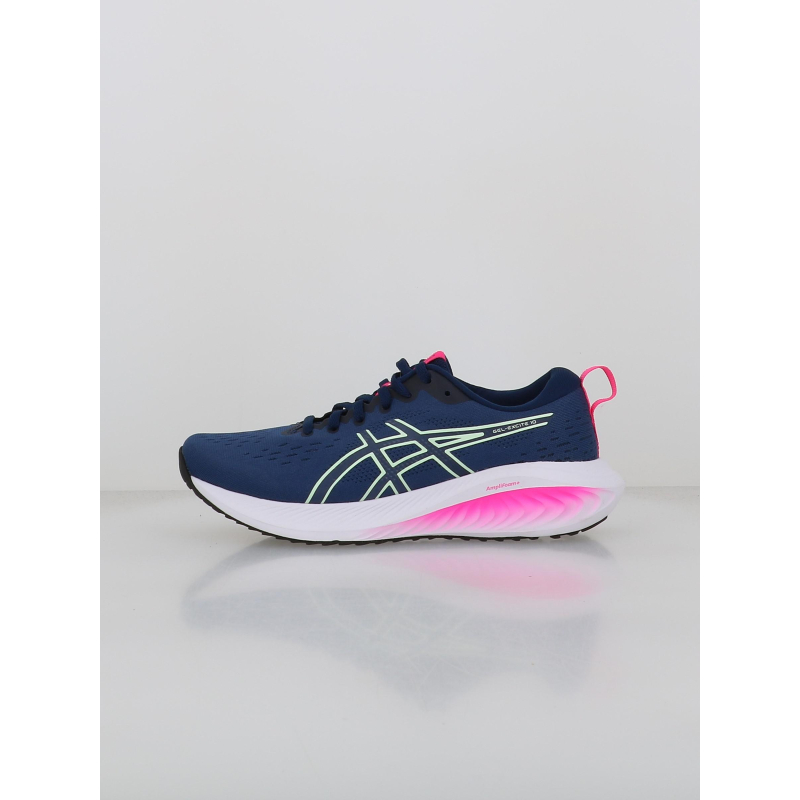 Chaussures de running gel-exite 10 bleu marine femme - Asics