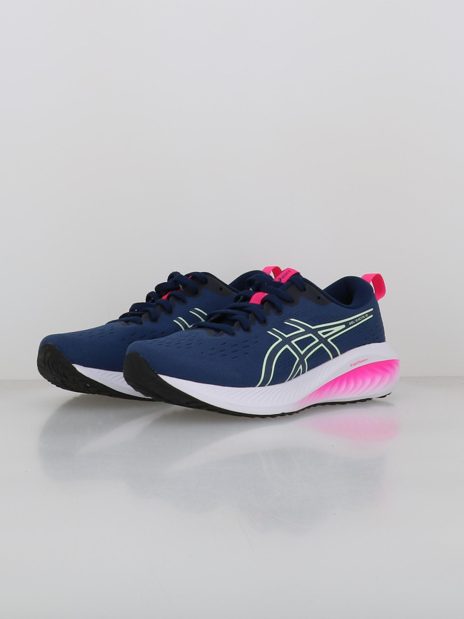 Chaussures de running gel-exite 10 bleu marine femme - Asics