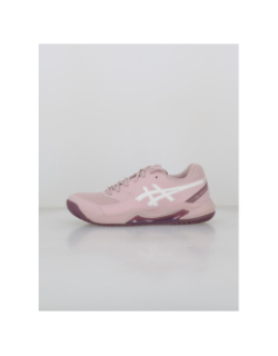 Chaussures de tennis gel dedicate 8 rose femme - Asics