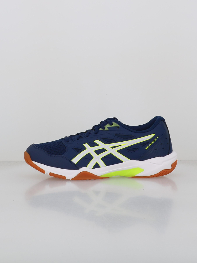 Chaussures de volleyball gel rocket 11 bleu marine homme - Asics