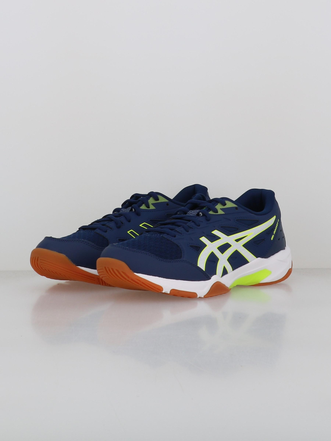 Chaussures de volleyball gel rocket 11 bleu marine homme - Asics