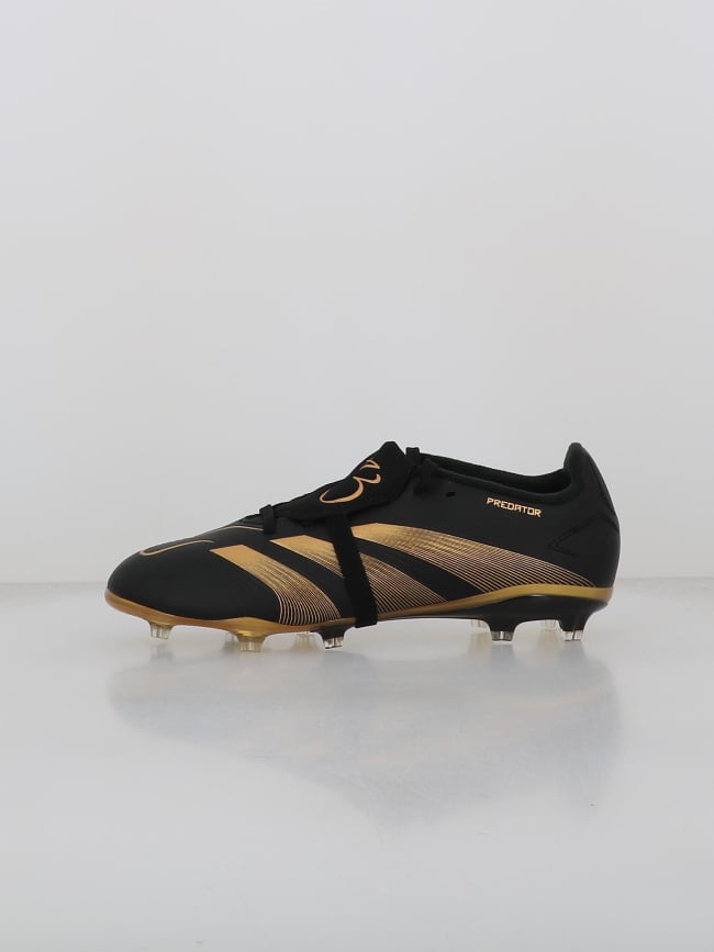 Chaussures de football predator league fg noir doré enfant - Adidas