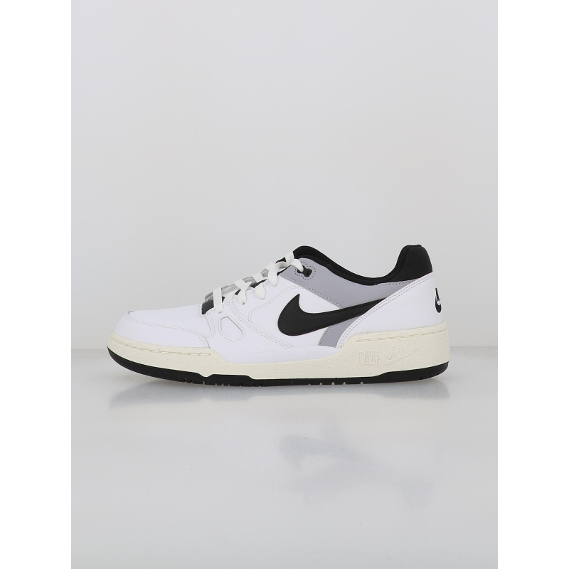 Baskets full force low blanc gris et noir homme - Nike