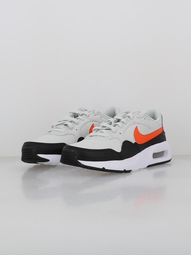 Baskets air max sc gris noir et orange homme - Nike