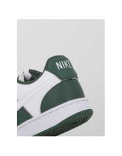 Baskets court vision low blanc et vert femme - Nike