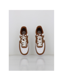 Baskets court vision low marron et blanc femme - Nike