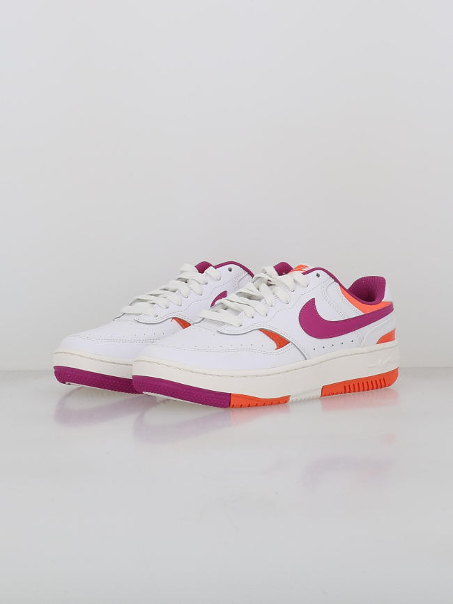 Baskets gamma force blanc violet et orange femme - Nike