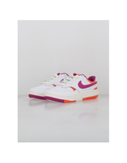 Baskets gamma force blanc violet et orange femme - Nike