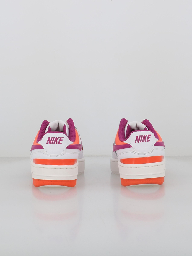 Baskets gamma force blanc violet et orange femme - Nike