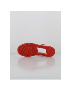 Baskets full force low blanc rouge et noir ado - Nike