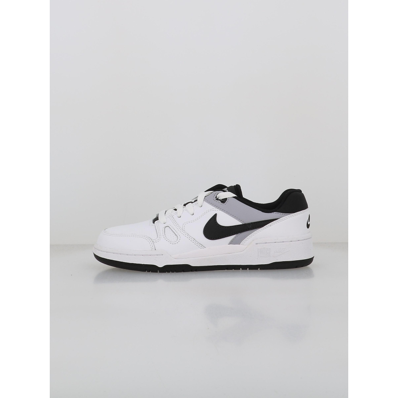 Baskets full force low blanc noir et gris ado - Nike