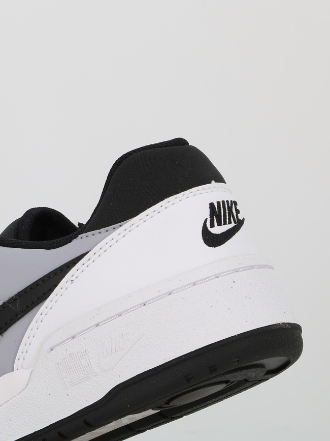 Baskets full force low blanc noir et gris ado - Nike