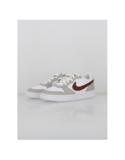 Baskets court borough recraft blanc gris ado - Nike