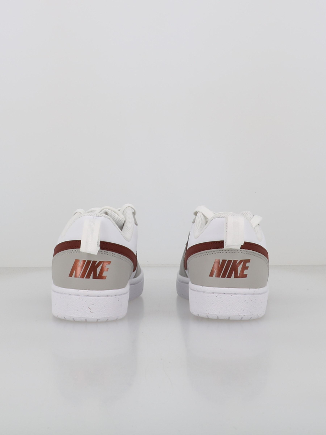 Baskets court borough recraft blanc gris ado - Nike