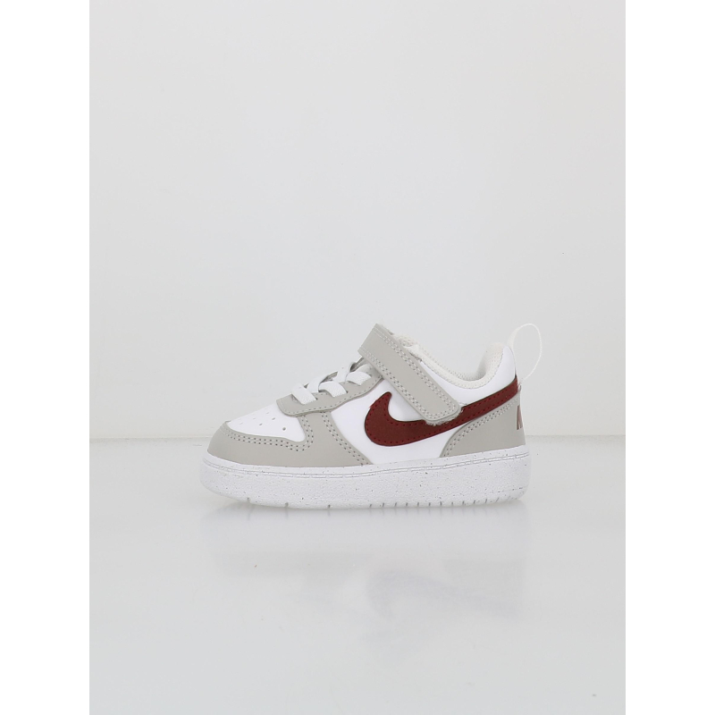 Baskets à scratch court borough td gris blanc enfant - Nike