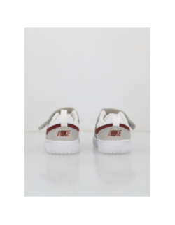 Baskets à scratch court borough td gris blanc enfant - Nike