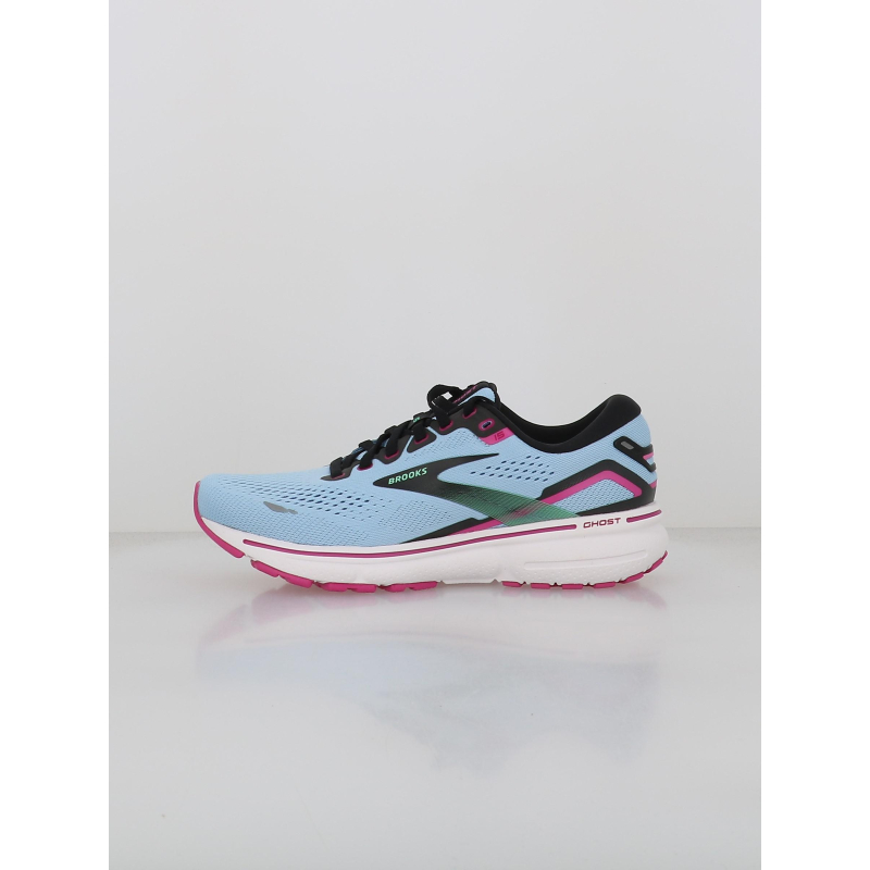 Chaussures de running ghost bleu femme - Brooks