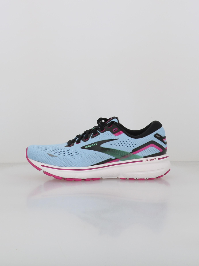 Chaussures de running ghost bleu femme - Brooks