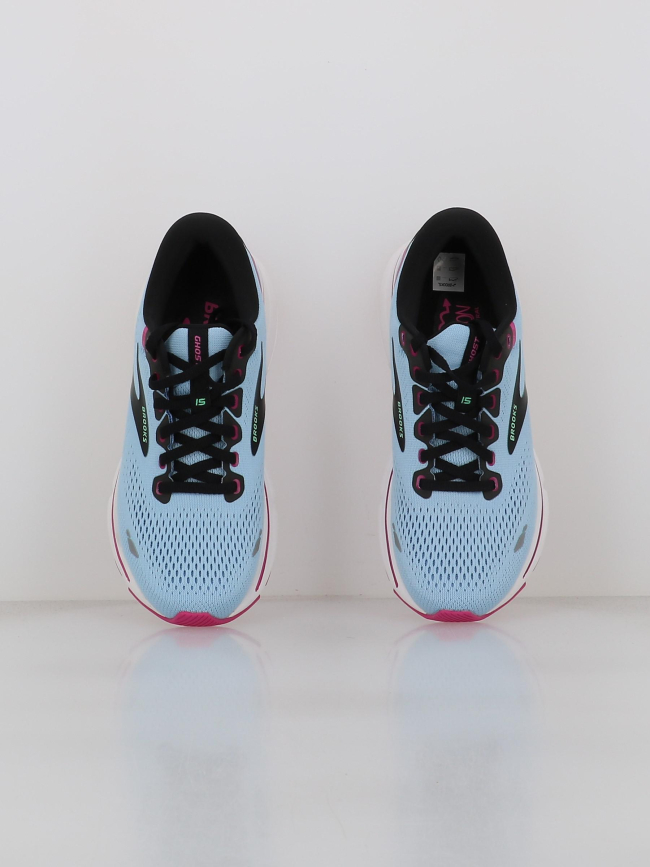 Chaussures de running ghost bleu femme - Brooks