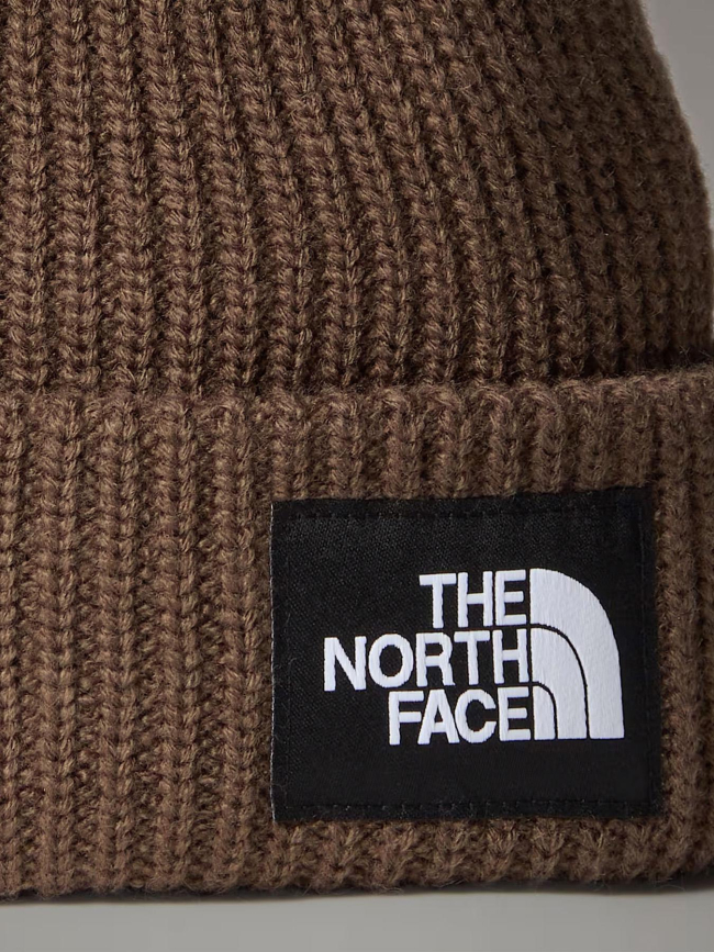 Bonnet salty lined marron adultes - The North Face