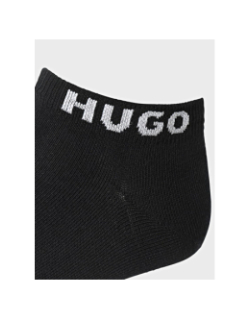 Pack de 3 paires de chaussettes basses noir homme - Hugo