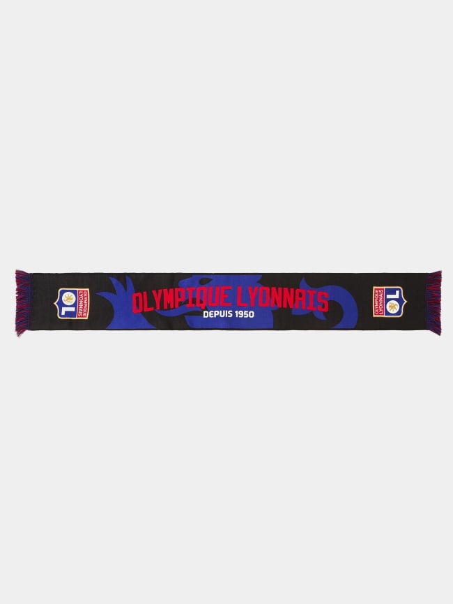 Écharpe de supporter ol unity noir - Olympique Lyonnais