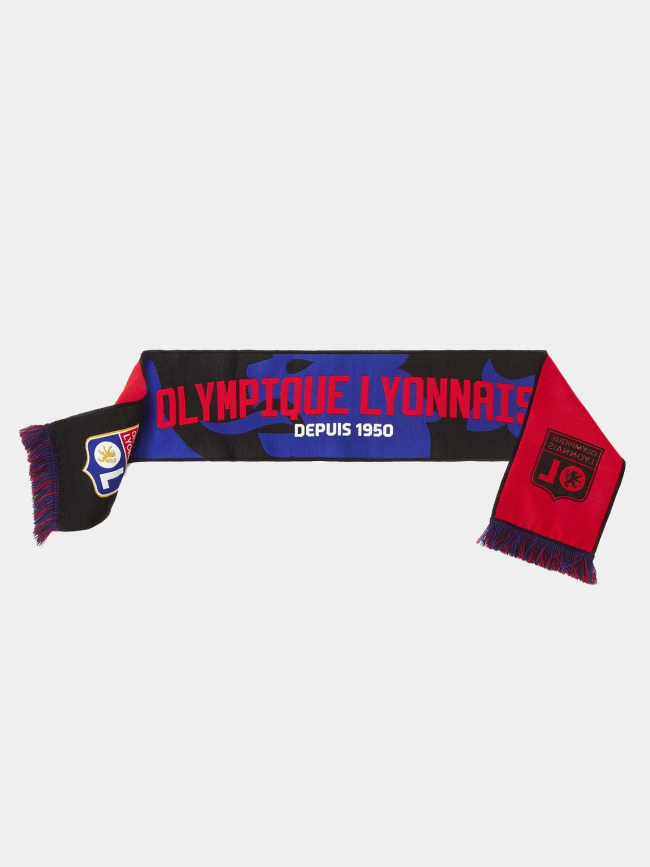 Écharpe de supporter ol unity noir - Olympique Lyonnais