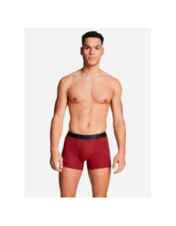 Pack de 2 boxers terrace print noir et rouge homme - Puma