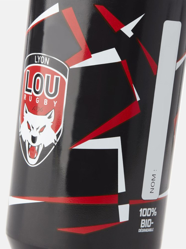 Gourde 750ml trace lou rugby noir - M Com