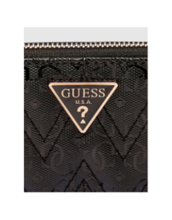 Mini portefeuille adelard noir femme - Guess