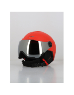 Casque de ski avec masque android visor rouge enfant - Cairn