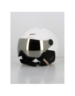 Casque de ski avec masque android visor mat blanc - Cairn