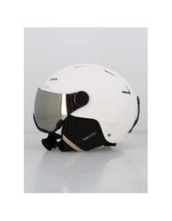 Casque de ski avec masque android visor mat blanc - Cairn