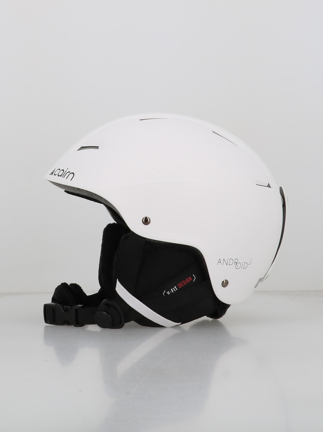 Casque de ski android mat blanc enfant - Cairn