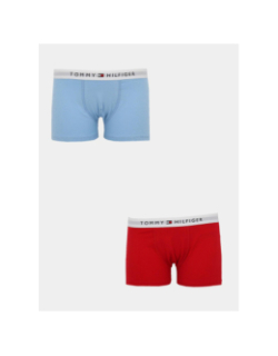 Pack de 2 boxers rouge et bleu garçon - Tommy Hilfiger