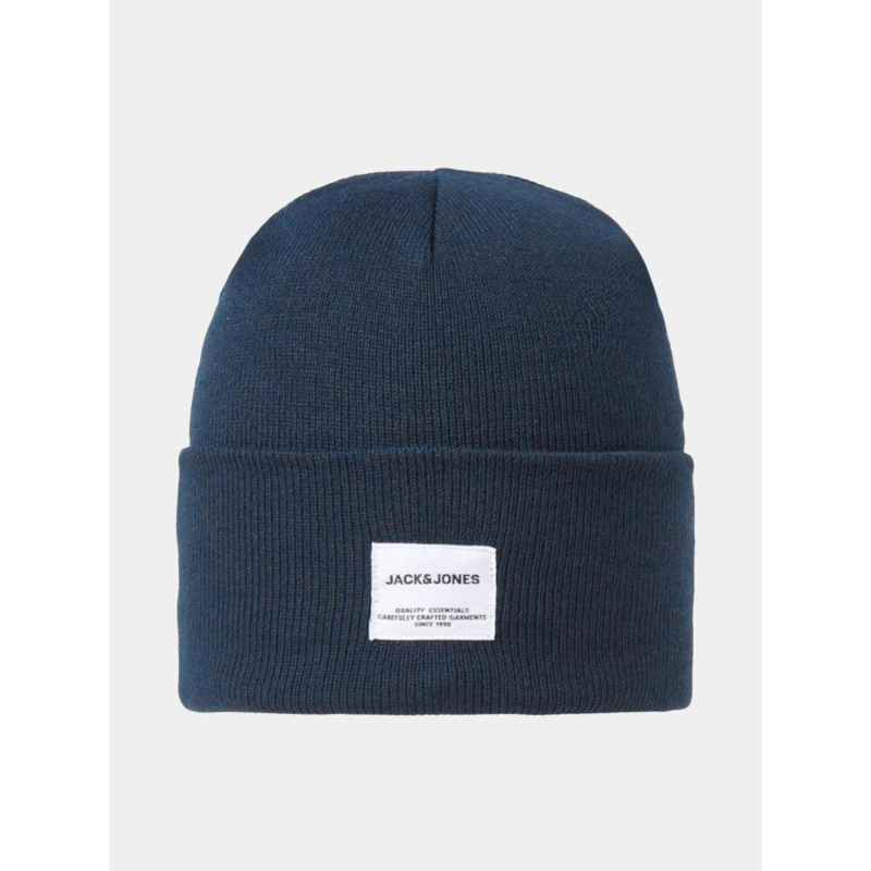 Bonnet jaclong uni bleu marine homme - Jack & Jones