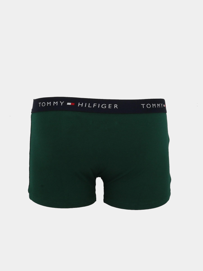 Pack de 2 boxers vert et bordeaux garçon - Tommy Hilfiger