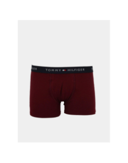 Pack de 2 boxers vert et bordeaux garçon - Tommy Hilfiger