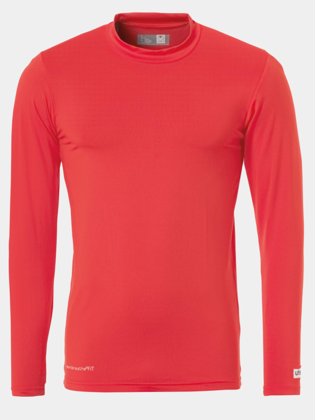 Baselayer de football distinctions color rouge homme - Uhlsport