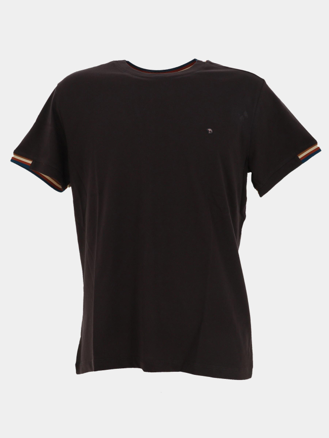 T-shirt à manches courtes classic marron homme - Benson & Cherry