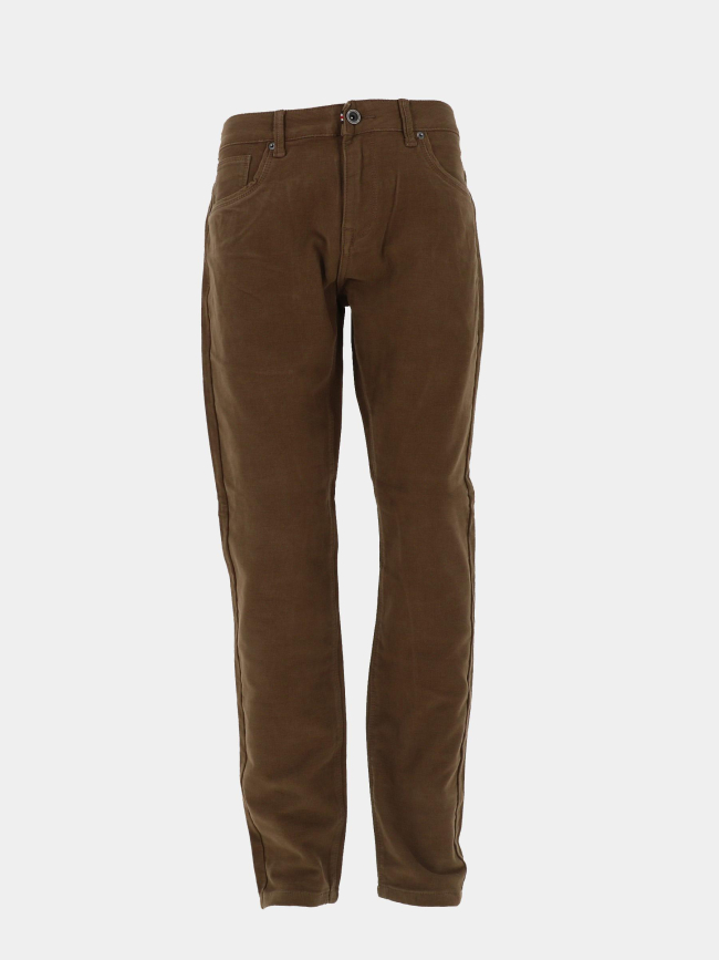 Pantalon droit jiorno marron homme - Benson & Cherry