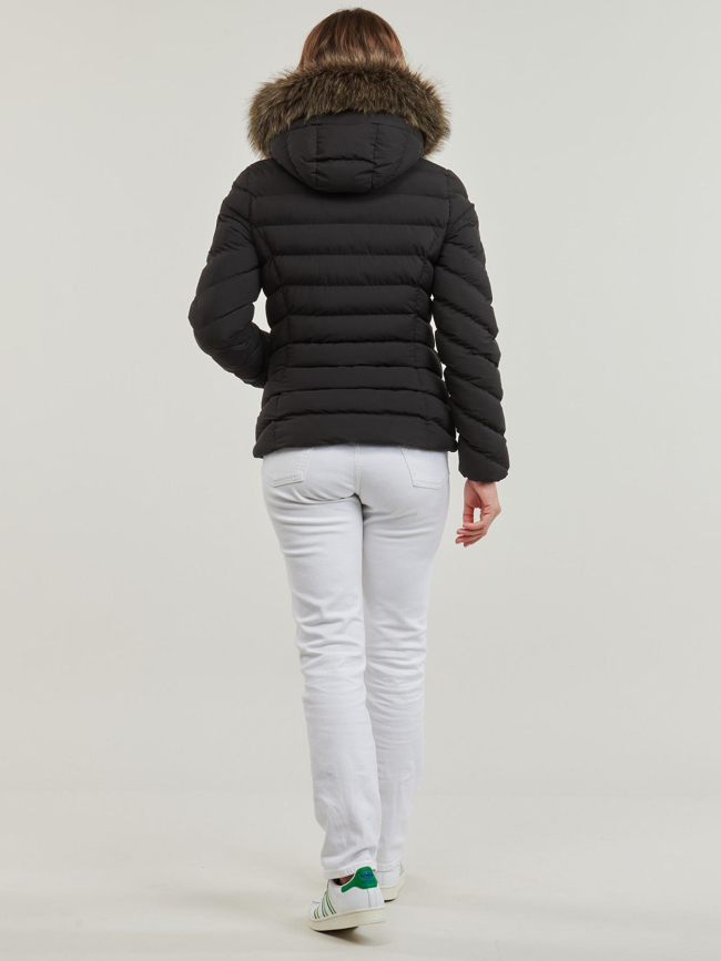 Veste rembourré à capuche fuji noir femme - Superdry