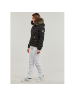 Veste rembourré à capuche fuji noir femme - Superdry