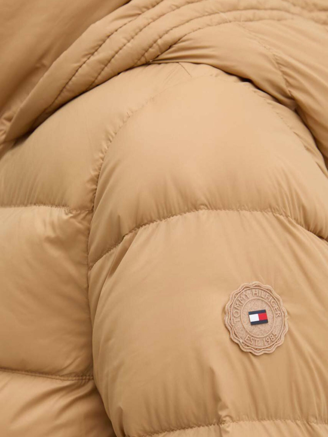 Doudoune fine en duvet marron femme - Tommy Hilfiger