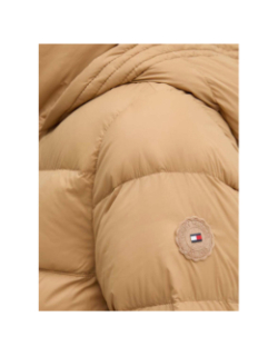 Doudoune fine en duvet marron femme - Tommy Hilfiger