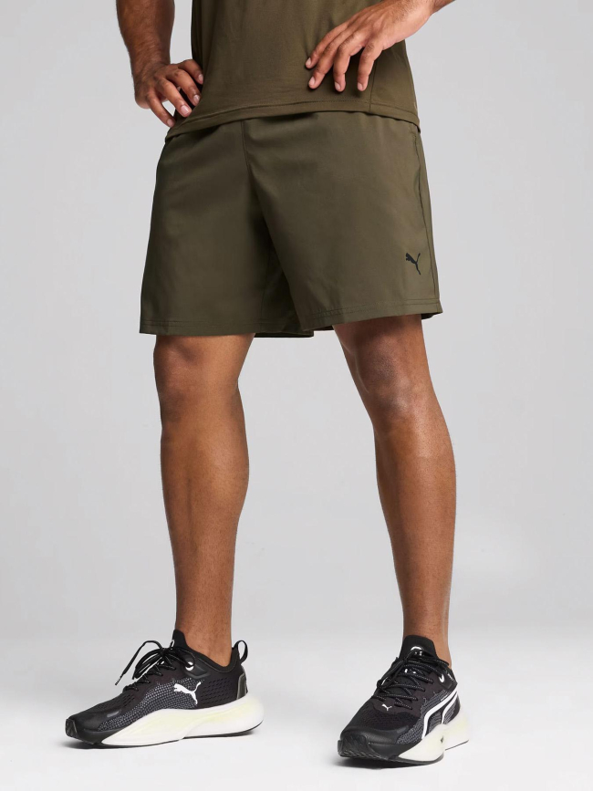 Short de sport train blas vert homme - Puma