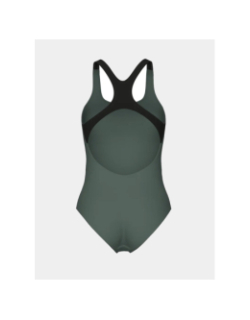 Maillot de bain natation 1 pièce pro file vert femme - Arena