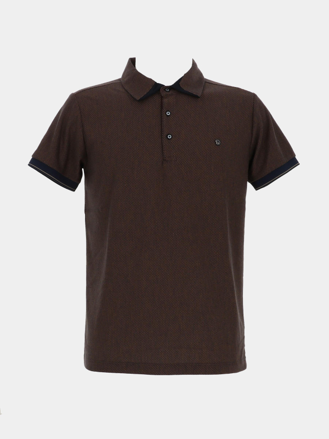 Polo signature glidepath marron homme - Benson & Cherry