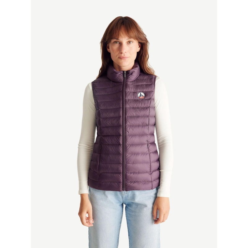 Doudoune sans manche seda violet femme - Jott