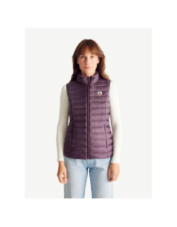 Doudoune sans manche seda violet femme - Jott